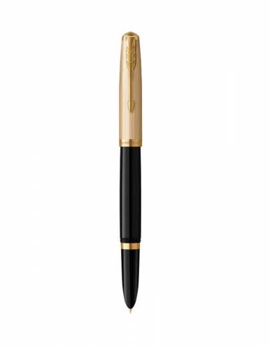 Viết máy Parker 51 DLX BLK GT FP 18k