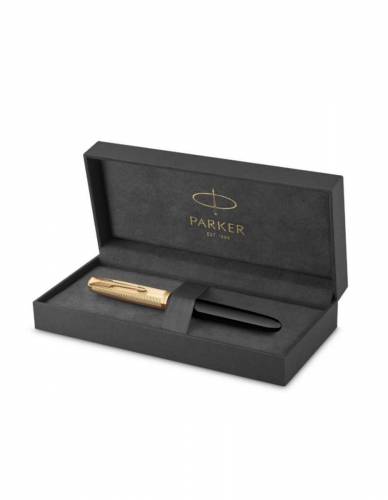 Viết máy Parker 51 DLX BLK GT FP 18k