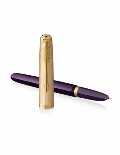 Viết máy Parker 51 DLX PLUM GT FP 18k