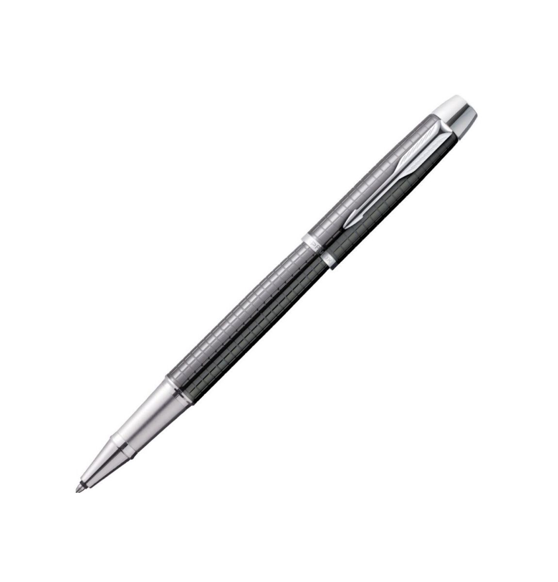 Bút lông bi Parker IM Prem 3 Gun Metal Chiselled RB