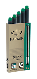 Ống mực viết máy Parker màu xanh đen (5 ống/vĩ)
