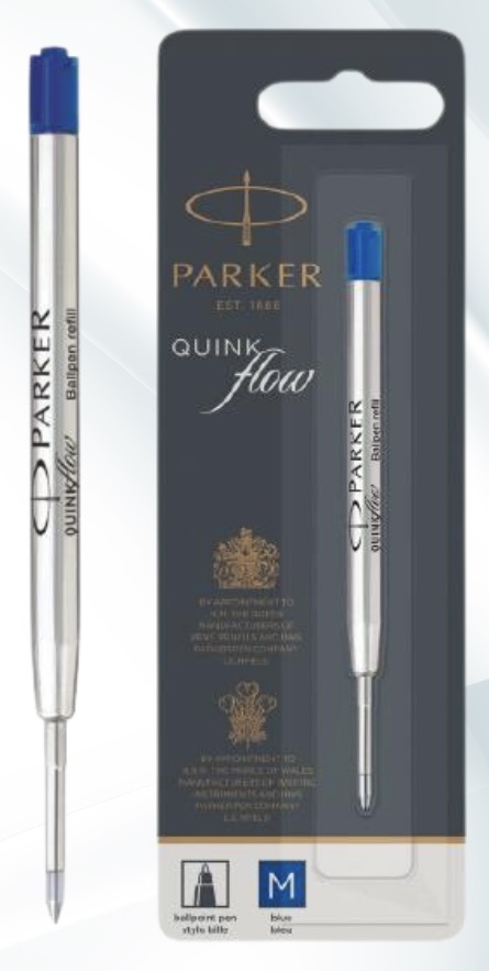 Ruột mực viết bi Parker màu xanh
