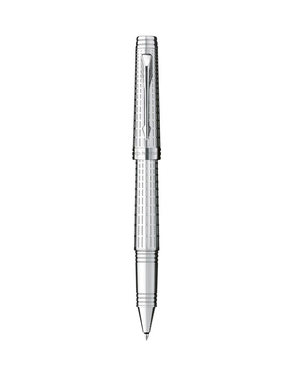 PARKER PREMIER DELUXE SILVERY ST ROLLER BALL S0887990